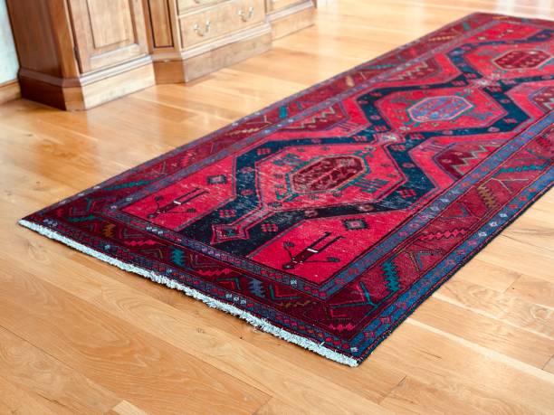 Custom sized rugs made from carpet